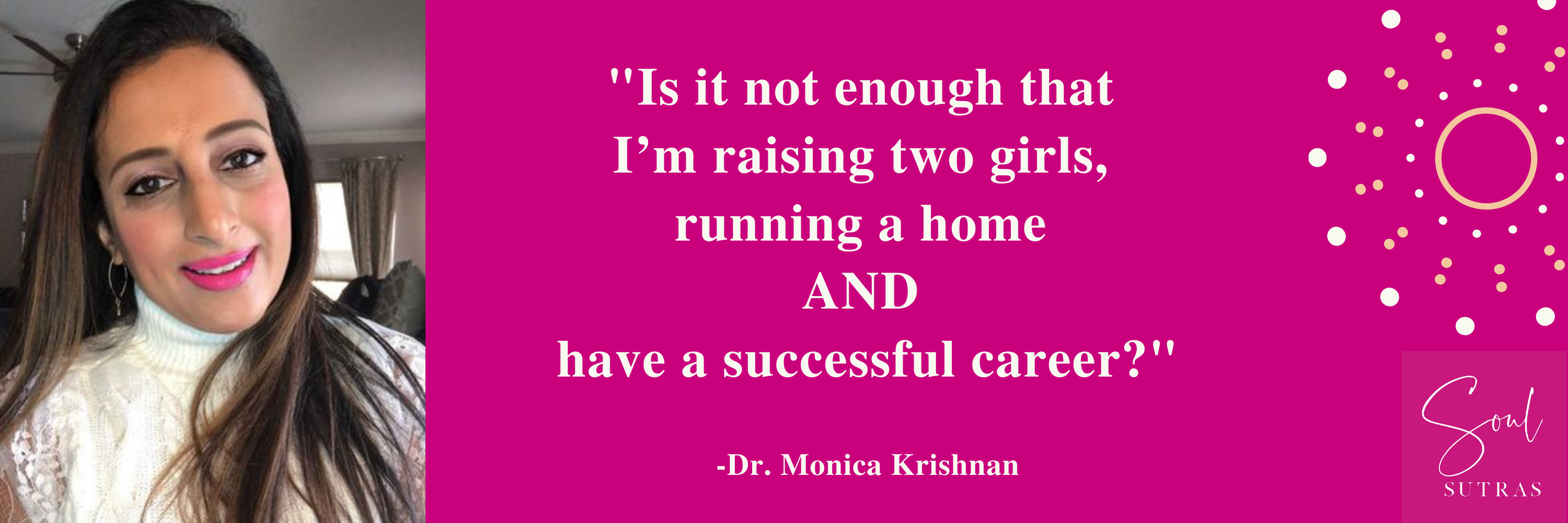 Dr. Monica Krishnan. South Asian and British Asian women who inspire, South Asian women who inspire