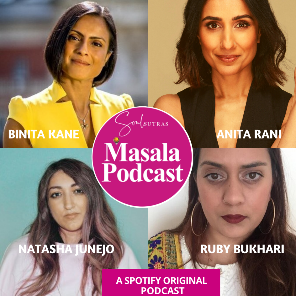 Masala Podcast interviews the women behind South Asian Heritage Month: Binita Kane, Anita Rani, Ruby Bukhari & Natasha Junejo. It seeks to raise the profile of British South Asian heritage and history in the UK.
