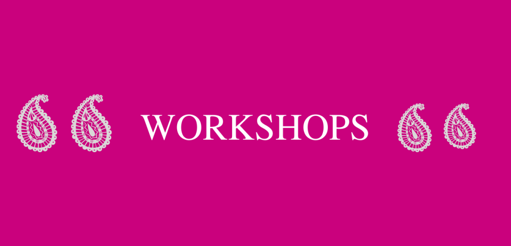 Workshops for South Asian women, feminist workshops for Asian women